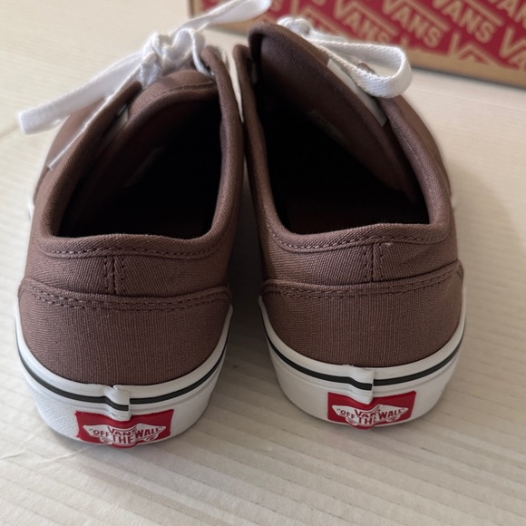NIB Vans Atwood Youth Sz 5 Deep Taupe Brown Skate Shoes Classic Low Top Sneakers - Picture 5 of 12